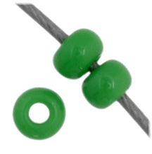 Load image into Gallery viewer, 11/0 Seedbead Medium Green Opaque
