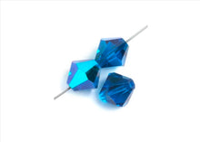 Load image into Gallery viewer, Preciosa Rondelle 6mm Capri Blue AB
