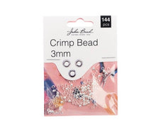 Load image into Gallery viewer, Crimp Bead 3mm (Silver)
