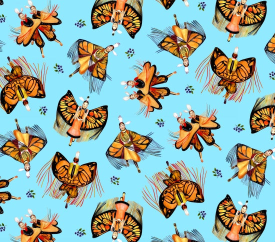 Monarch Dance 32009 Blue