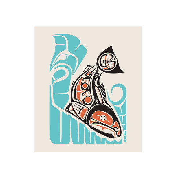 Eco Cloth - Sockeye Salmon by Paul Windsor