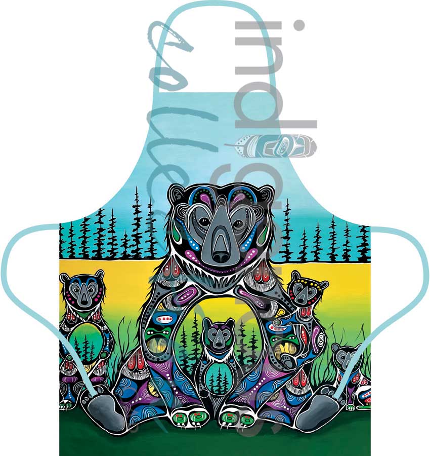 Apron - Bear Medicine by Jessica Somers