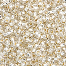 Load image into Gallery viewer, (Vial Miyuki Size 6/0) Crystal Silver Lined
