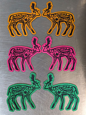 Caribou Iron-on Patch
