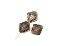 Load image into Gallery viewer, Preciosa Rondelle 6mm Black Diamond
