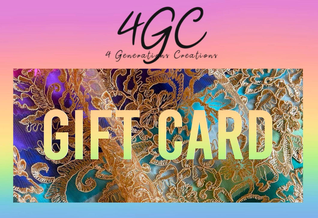 4 Generations Creations Gift Card