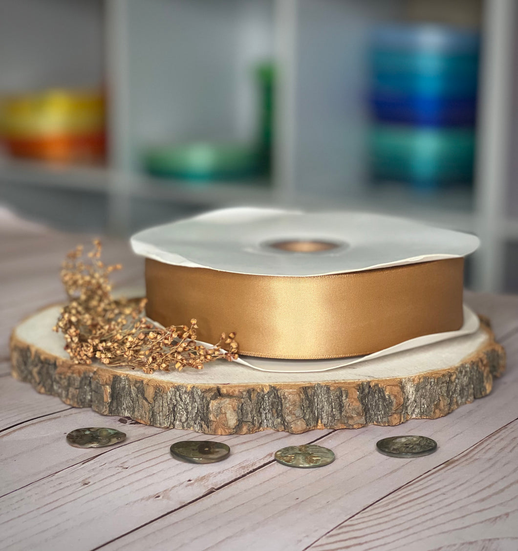 Ribbon Spool: Pale Gold